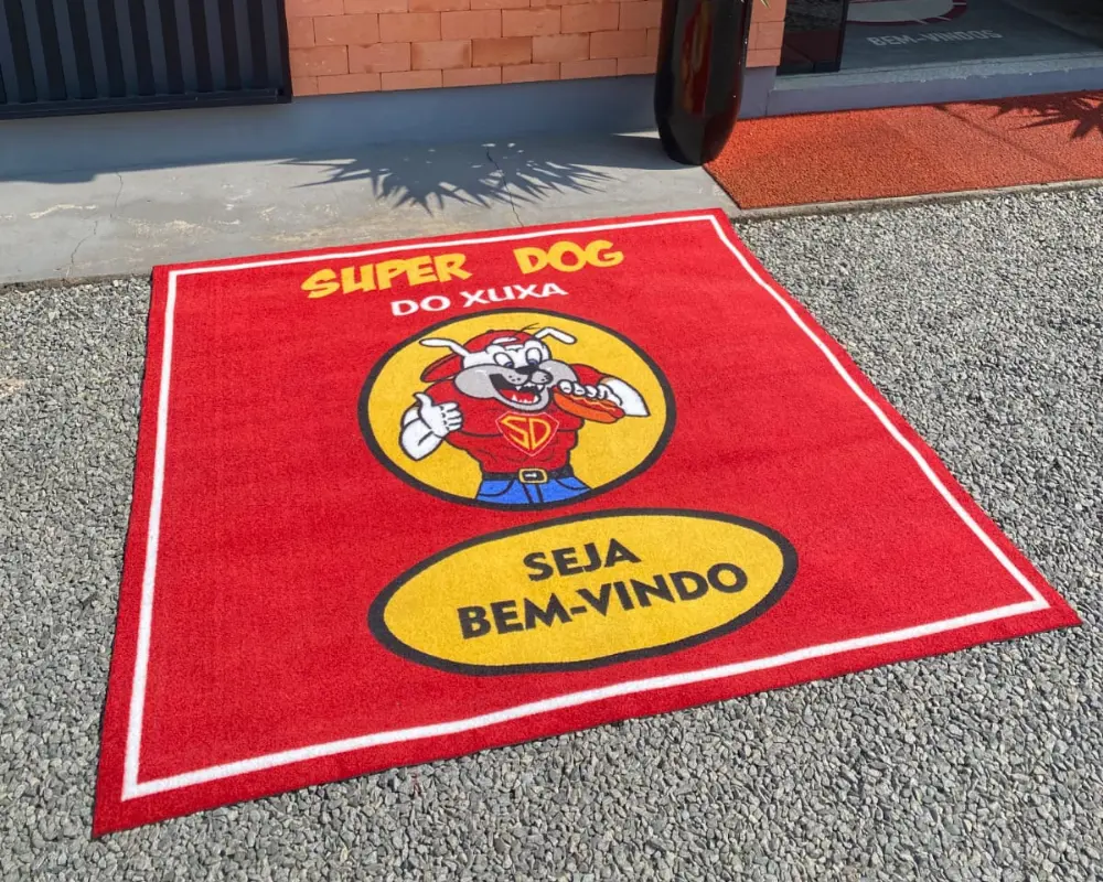 Tapetes e capachos personalizados por nós
